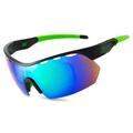 Obaolay Multicoloured Polarized Sunglasses Mens Cycling Running Motorcycling TR90 Frame Eyewear Glasses UV400 Sun Shades Goggles