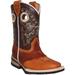 The Western Shops Boys Cowboy Boots Kids Western Square Toe Leather Boot