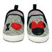 Disney Minnie Mouse Red and Black Infant Prewalker Soft Sole Slip-on Shoes - Size 9-12 Months