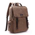 M.G. Canvas Backpack mu8610. Coffee