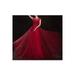 Junior Thin Round Neck Sleeveless Charming Embroidered Wedding Dress