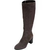 Kenneth Cole New York Womens Justin Low boot Suede Riding Knee-High Boots