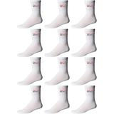 SOCKS'NBULK Children & Kids Wholesale Bulk Sports Crew, Athletic Case Pack Socks, by SOCKS'NBULK (12 Pairs White USA, Kids 6-8 (Shoe size 4-7.5))