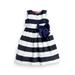 Summer Baby Girls Casual Flare Sleeve Bow Dress Children Cute Solid Sleeveless Sundress Outfits