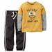 Carters Infant Boys Future #1 Draft Pick Football Shirt & Pants 2 PC Outfit