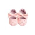 Project Retro AA Baby Girl Princess Shoes Toddler Bowknot Heart Spot Soft Sole Anti-Slip Leather Fashion Casual Suitable for 0-18Months Infant