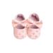 Project Retro AA Baby Girl Princess Shoes Toddler Bowknot Heart Spot Soft Sole Anti-Slip Leather Fashion Casual Suitable for 0-18Months Infant