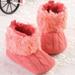 Baby Kids Infant Boys Girls Warm Snow Boots Fur Winter Toddler Crib Shoes 0-18M