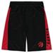 Toronto Raptors Fanatics Branded Big & Tall Wordmark Logo Practice Shorts - Black/Red