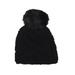 Free People Womens Faux Fur Pom Beanie Hat