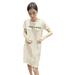 Korean Dress Summer Student Large Size Women Summer Decoration In The Long Short-sleeved T-shirt Dress Women