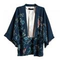 New Bats Sleeve Lady Cardigan Kimono Jacket Shawl Harajuku Summer Kimono Women Phoenix Printed Sleeve Loose Women Top