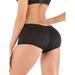 Women's Butt Enhancing Padded Panties Shapewear Leggings Tummy Control Panties Hip Pads Boyshorts