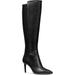 MICHAEL Michael Kors Womens Dorothy Leather Stilettos Over-The-Knee Boots