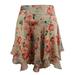 Lauren Ralph Lauren Women's Plus Size Floral Print Tiered Skirt