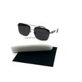 CALVIN KLEIN CK19100S 001 Sunglasses SILVER BLACK 56 15 145