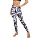 Sexy Dance High Waist Yoga Pants for Women Plus Camo Pants Fitness Leggings Workout Sports Sweatpants Seamless Splicing Elastic Tight Pants Womens Activewear Workout Sportswear Bodycon Trousers