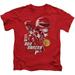 Power Rangers - Red Ranger - Juvenile Short Sleeve Shirt - 7