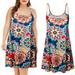 dresses summer dress for women Womens Plus Size Casual Printed Sleeveless Above Knee Mini Dress Party Dress