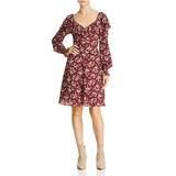 Rebecca Taylor Womens Tilda Ruffled Dress