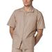 Adar Universal Scrubs For Men - Zippered Short Sleeved Scrub Jacket