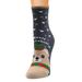 Hit Upon Chutoral Women's Cotton Christmas Ankle Crew Thermal Socks with Santa, Deer, Snowman Pattern