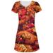 Louisiana Cajun Crawfish Boil All Over Juniors V-Neck Dress