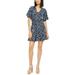 Women Sheath Dress Large Smocked-Wait L