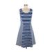 Pre-Owned Pink Tartan Women's Size M Casual Dress