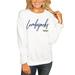 Northern Arizona Lumberjacks Women's Win the Day Pullover Sweatshirt - White