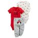 Carter's Baby Boys' 3 Piece Little Character Set, Mommy's Cool Dude, 12 Months