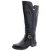 G by Guess Womens Tealin WC Faux Leather Tall Riding Boots