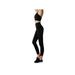 Miyanuby Ladies High Waist Buttocks Fitness Double-sided Brocade Solid Color Yoga Pants Gym Workout Sportswear Sports Tight Stretch Running Trousers