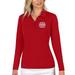 Alabama Crimson Tide Antigua Women's College Football Playoff 2020 National Champions Tribute Long Sleeve Polo - Crimson