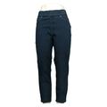 Isaac Mizrahi Live! Women's Jeans Sz 14P TRUE DENIM Pull-On Skinny Blue A385666