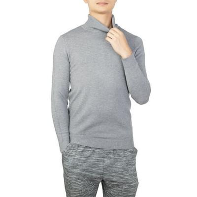GAGA Mens Pullover Casual Turtleneck Slim Fit Sweaters with Twist Patterned 
