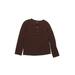 Pre-Owned Lands' End Girl's Size M Kids Long Sleeve Top