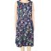 Women's Dress A-Line Floral Print Bow Front 8