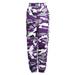 Women Summer Ladies Camo Cargo Pants High Waist Hip Hop Trousers Military Army Combat Camouflage Long Pants Hot Capris