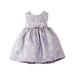 Crayon Kids Baby Girls Lilac Shimmery Bow Accent Flower Girl Dress