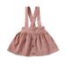 Kids Baby Girls Clothes Strap Skirts Casual Suspender Skirt Party Tutu Dress US