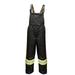 Men's Professional Insulated Journeyman 300D Trilobal Rip-stop FR Rain Detachable Bib Pants