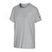 Champion Womens Boyfriend Tee, XXL, Oxford Grey