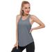 Salezone Workout Tops for Women Racerback Tank Yoga Shirts Gym Running Short Tank Crop Tops