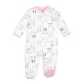 Lamaze Organic Baby Baby Boys & Toddler Boys Organic Cotton Sleep 'N Play Footed Pajamas, 2-Piece PJ Set (NB-9M)