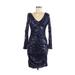 Pre-Owned Badgley Mischka Women's Size M Cocktail Dress