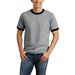 Colisha Running Tee Tops for Men Summer Cotton Breathable T-Shirts Short Sleeve Block Color Tunic Sportswear