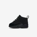 Nike Air Jordan XII 12 Retro Black/Dark Grey-Rush Pink 819666-006 Toddler