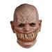 Halloween Face Cover Latex Horror Old Man Headgear Shield