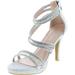 Top Moda Dressy Formal Sandals High Heel Ankle Strap Open Toe Sandals